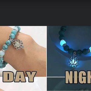 Natural Stone Bracelet Glow In The Dark